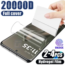 Full Curved Hydrogel Screen Protector, 2 - 4 Piece Set - 3Piece