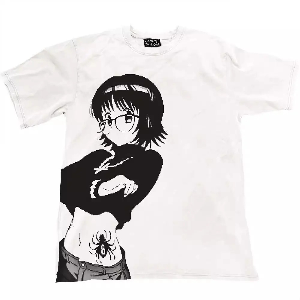 2026 Neues Hunter X Hunter Shizuku Murasaki Bedrucktes Kurzarm-T-Shirt für Herren und Damen, Herren-Top, Sport-T-Shirt