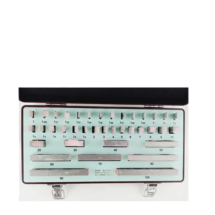 

Wholesaler 32pcs/set 0 Grade HSS Gauge Block Sets Inspection Slip Gage Block