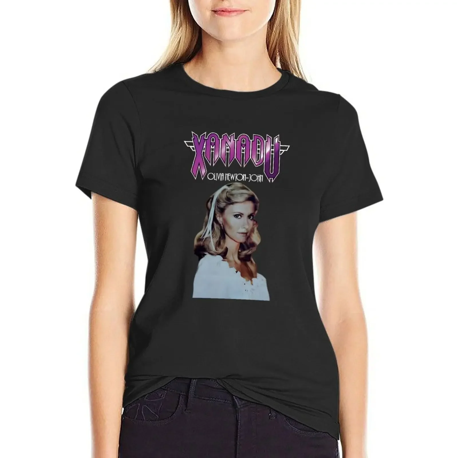 

Xanadu T-Shirt tops oversized kawaii clothes white t shirts for Women