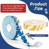 1 Roll Ice Hockey Grip Tape Multipurpose Handle Cloth Tape for Lacrosse Baseball Softball Bats Rackets Pullup Bars Non-slip 5