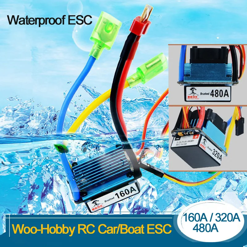 Controlador De Velocidad De Motor Cepillado Rc Esc 10a Para | Cuotas