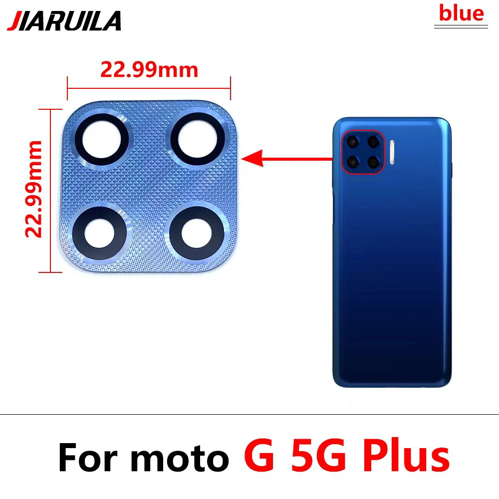 접착식 후면 카메라 유리 렌즈, 모토로라 모토 G 스타일러스 G 플레이 G 5G 플러스 G 파워 2021 G10 G100, 50 개, 신제품
