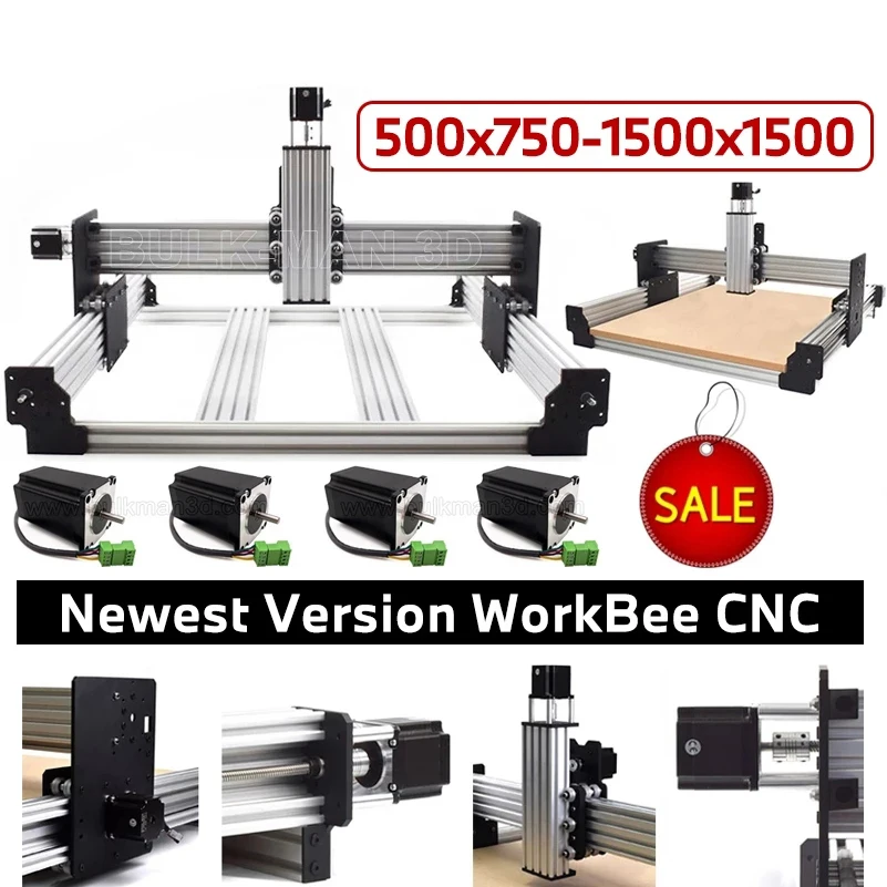20-OFF-BulkMan3D-Newest-V2-2-Workbee-CNC-Router-Machine-Kit-with-Tingle ...