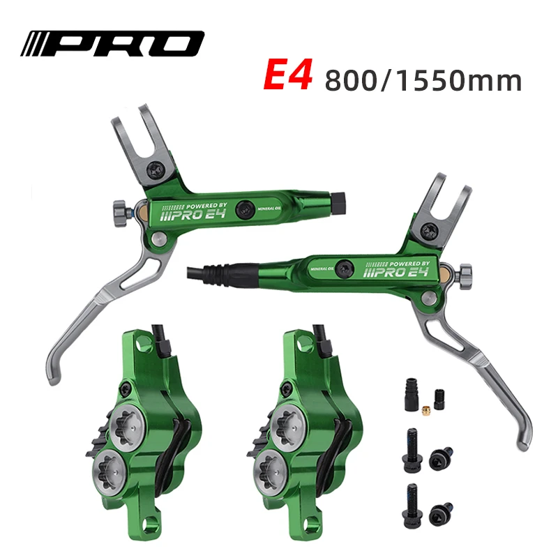 Iiipro E4 800/1550mm Mountain Bike Hydraulic Disc Brake Front And Rear