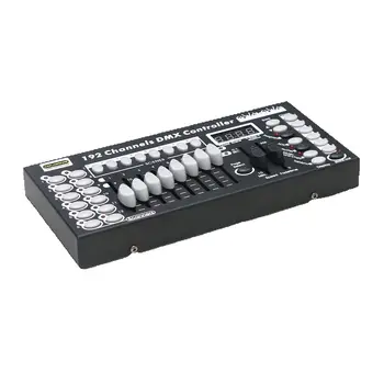 NUOVO 192 Canali Controller DMX Attrezzature per DJ Illuminazione scenica Console DMX512 per LED Par Faretti a testa mobile Luce musicale