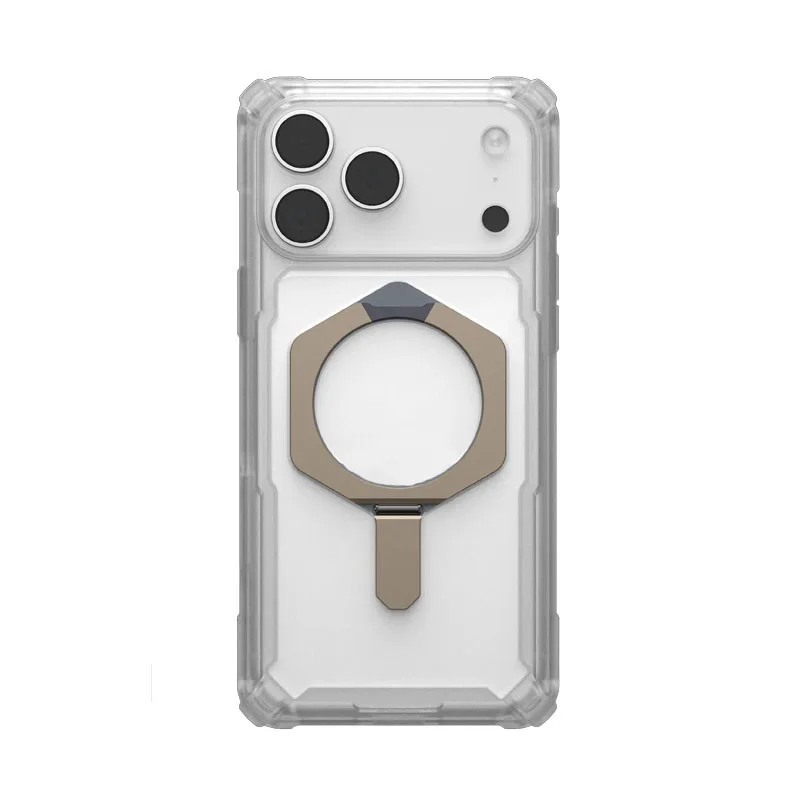 Shockproof Kickstand MagSafe Rugged Armor Case with Magnetic Stand Cover