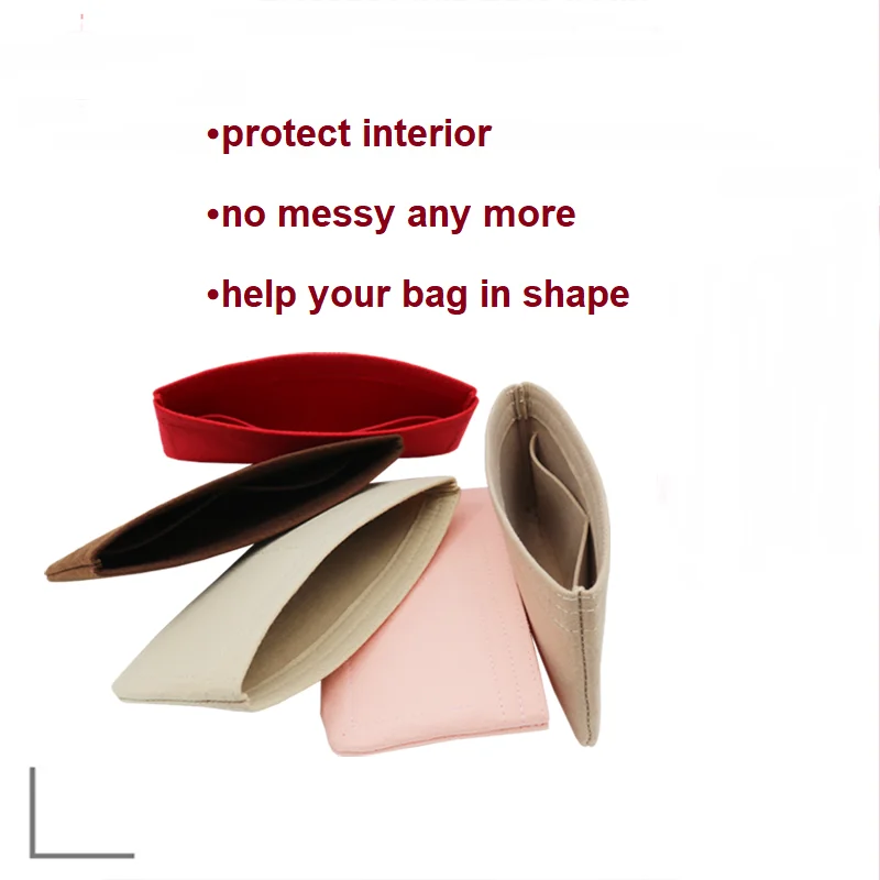 【Soft and Light】Bag Organizer Insert For Chanel Matelasse Clutch Organiser Divider Shaper Protector Compartment Inner