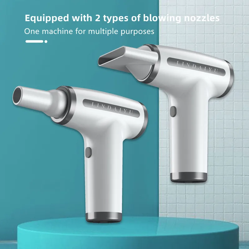 Wireless Hair Dryer Multifunctional Dust Blower Barbecue Carbon Blowing Small Air Gun Art Joint Examination Portable Hair Dryer