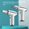 Wireless Hair Dryer Multifunctional Dust Blower Barbecue Carbon Blowing Small Air Gun Art Joint Examination Portable Hair Dryer 4