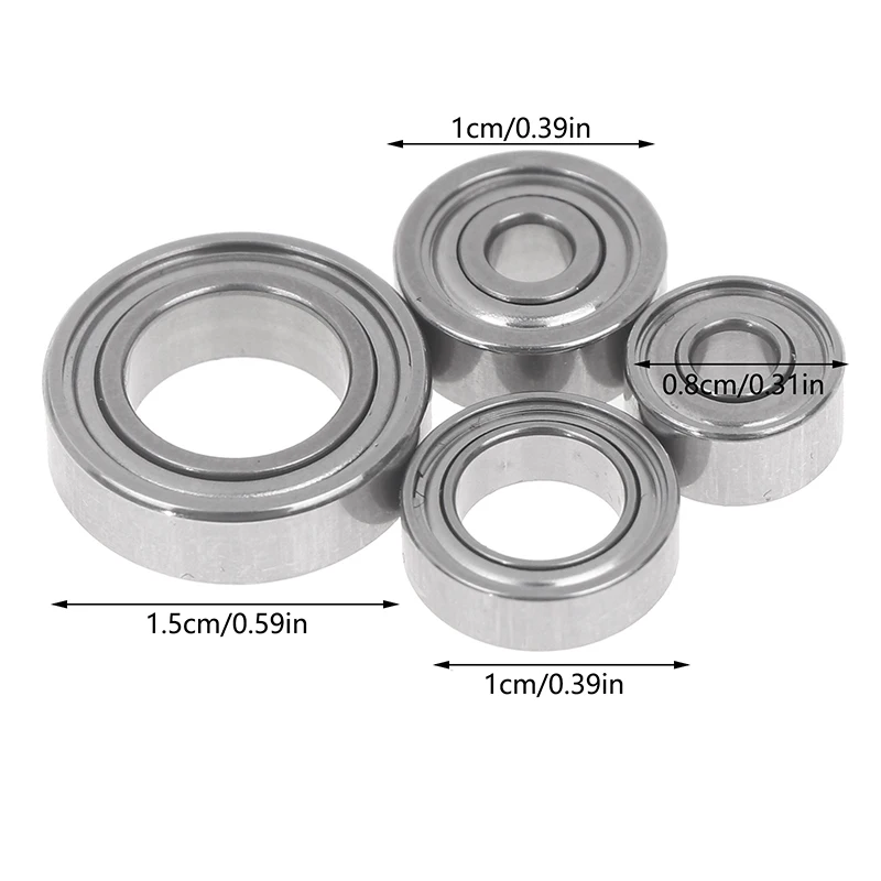 Mini 4PCS Ball Bearings Designed for KUPA UPOWER UP200 UG12/SUG12 Speed Nail Drills