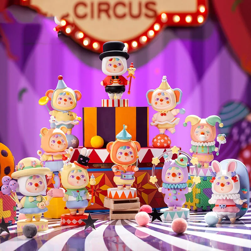 

Kawaii Toy Circus Academy Forest Elf 2nd Generation Trend Kid Doll Brithday Day Gift Decoration Blind Random Box Toys Cute Dolls