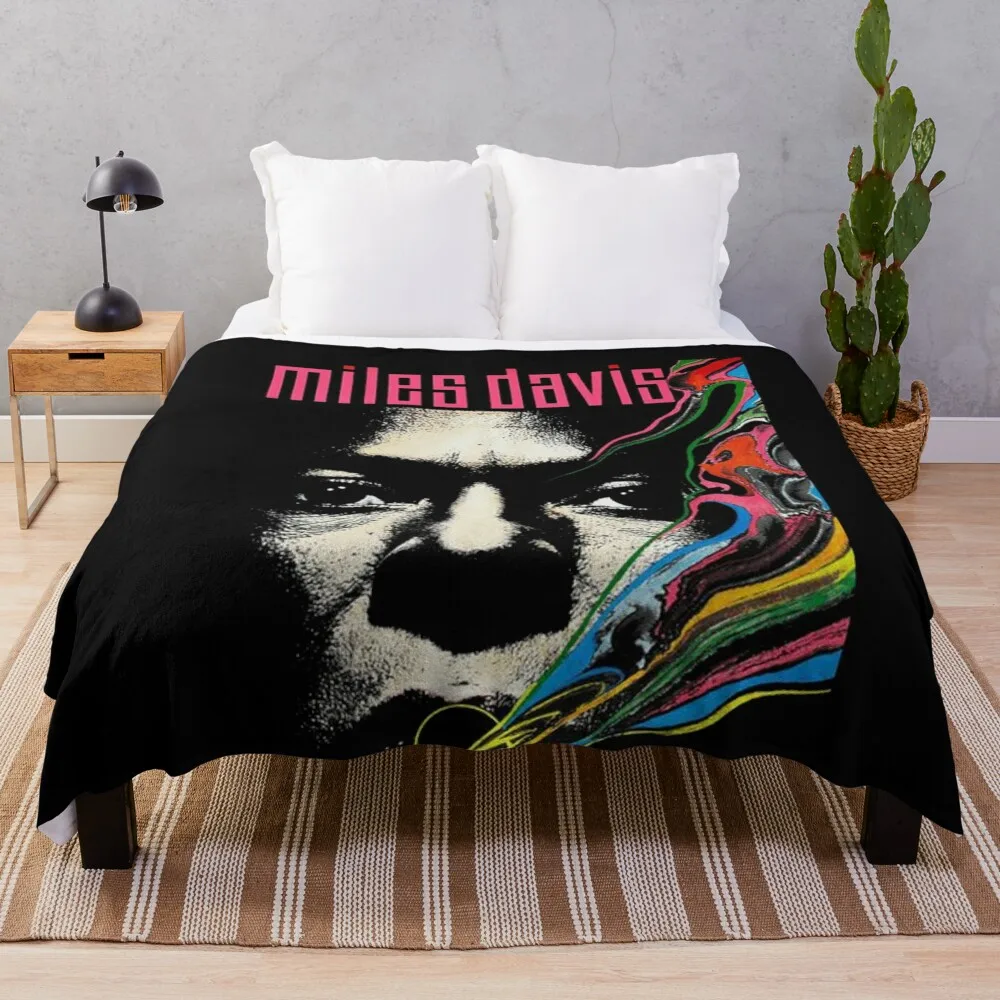 

the miles davis quintet jazz quintet quintet dav Throw Blanket