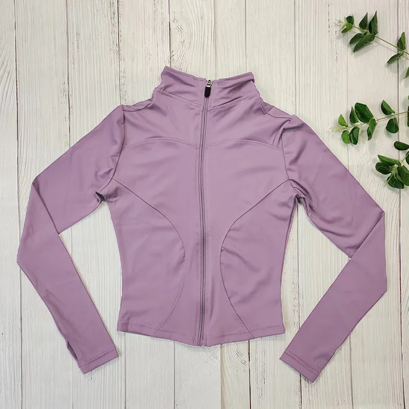 MXLLINA Zipper Horse Riding Jacket Tops Equestrian Competition Base Layer Women Long Sleeve Coat Equestrian Training Shirts 5