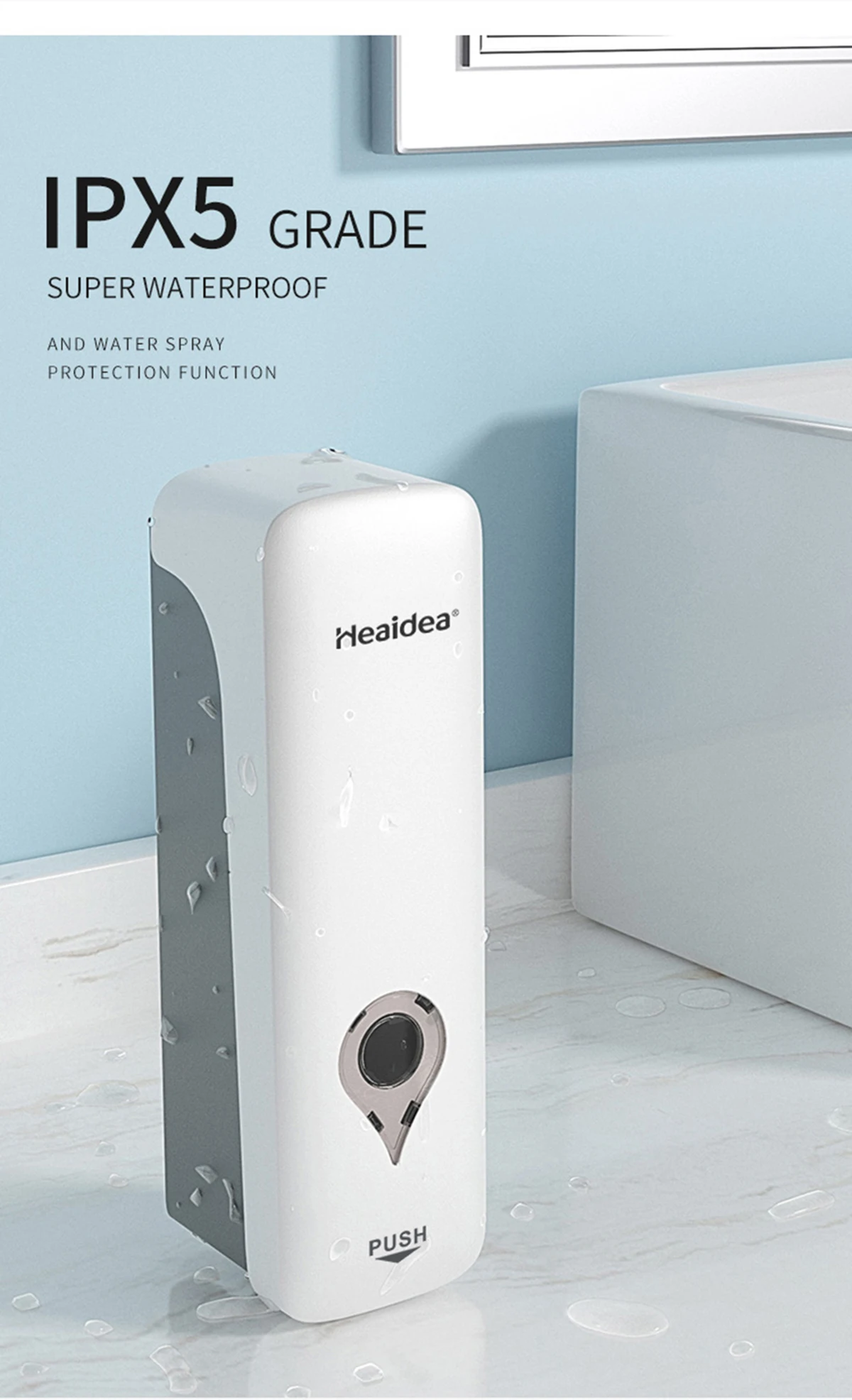 300 ミリリットルシャンプーコンディショナーディスペンサー