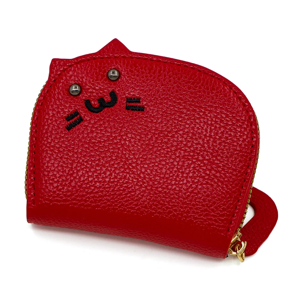 Women's Cute Cartoon Cat Wallet - Trendy, Large Capacity Coin Purse & Card Holder