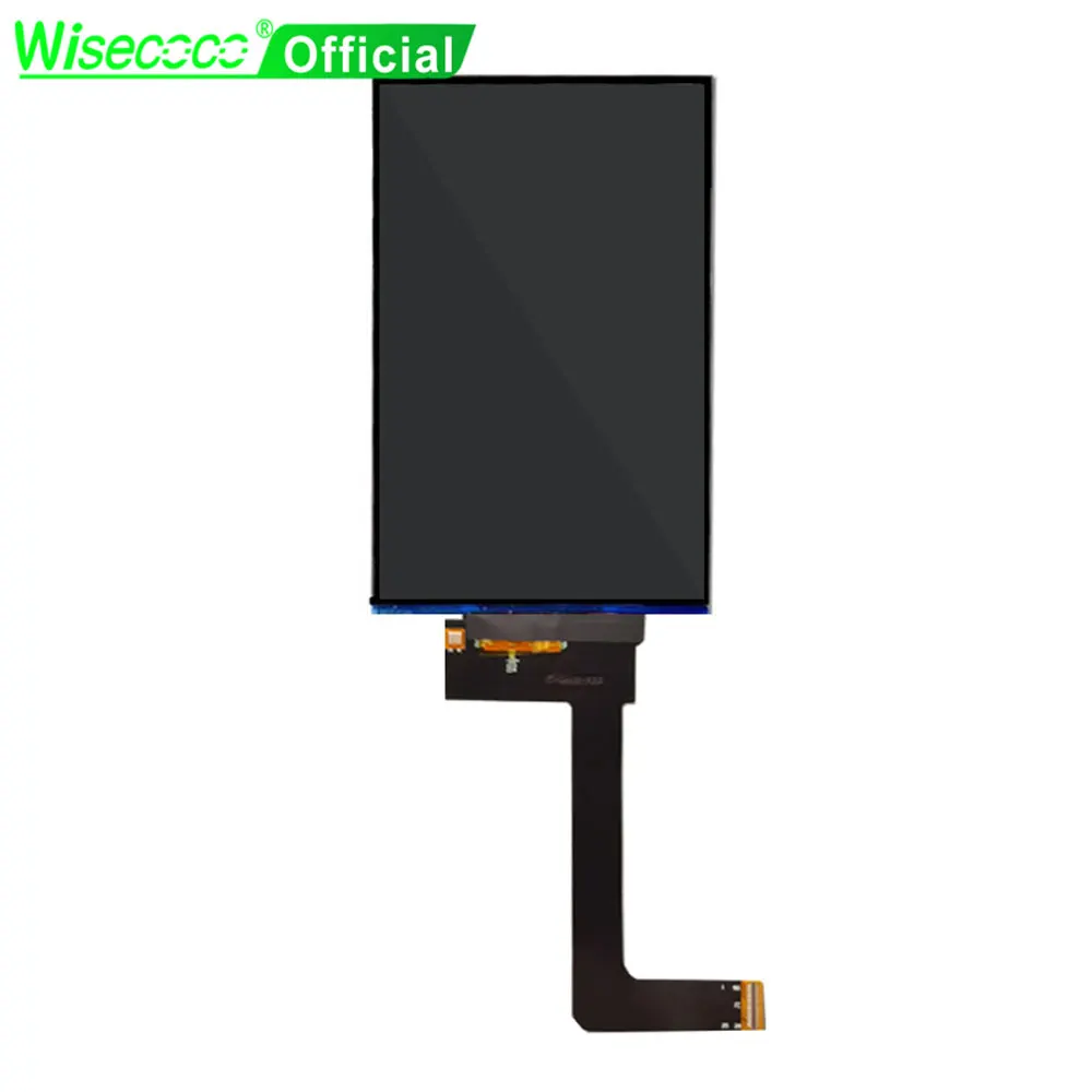 Wisecoco-tela Lcd Monocromática para Impressora 3d Photon Mono Cura pela Luz Anycubic Mono se 608 Polegadas 160×2560