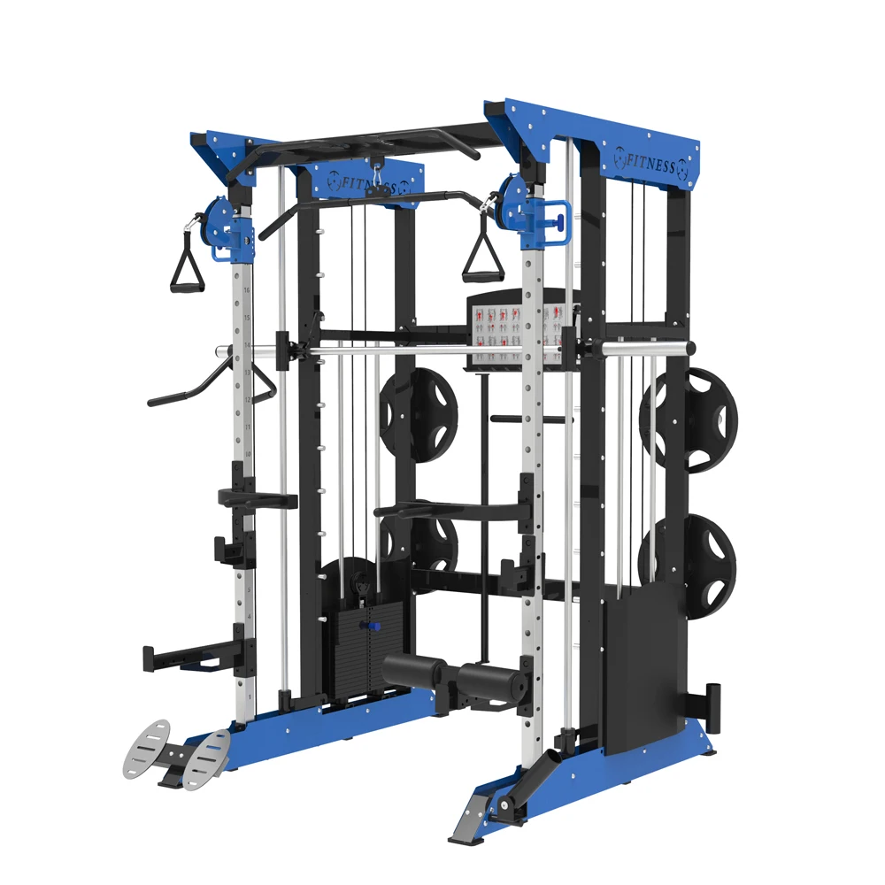 Attrezzatura Da Palestra Multifunzione Cinese Macchina Da Allenamento Per La Forza Smith Machine Macchina Da Allenamento Multifunzionale