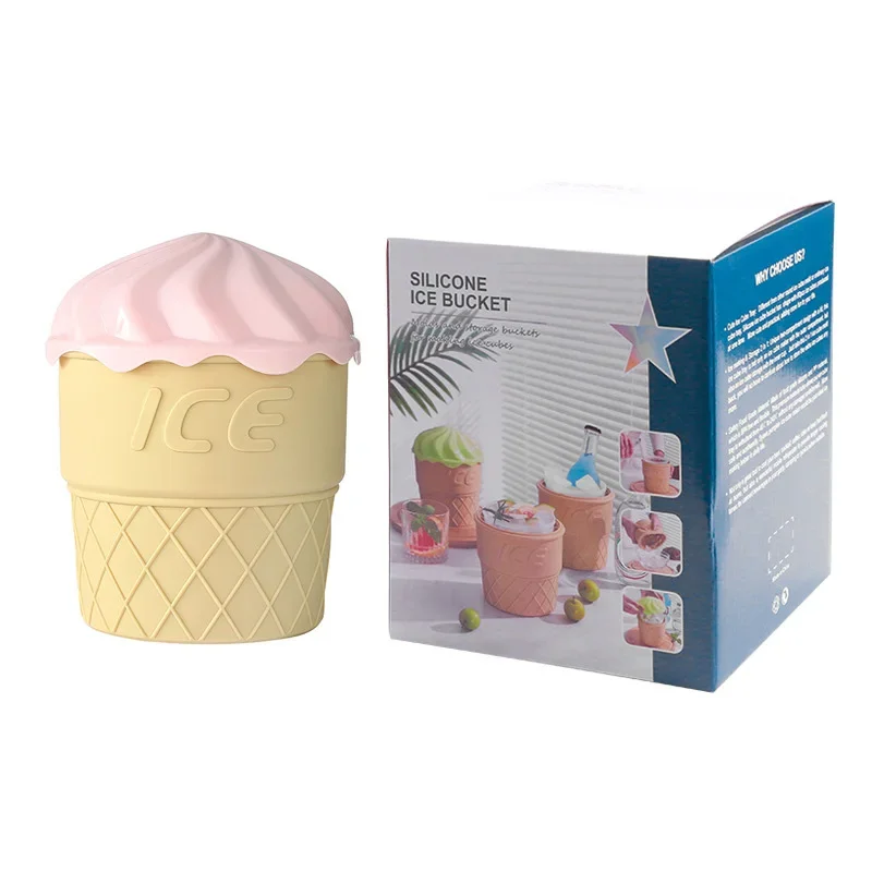pink ice bucket