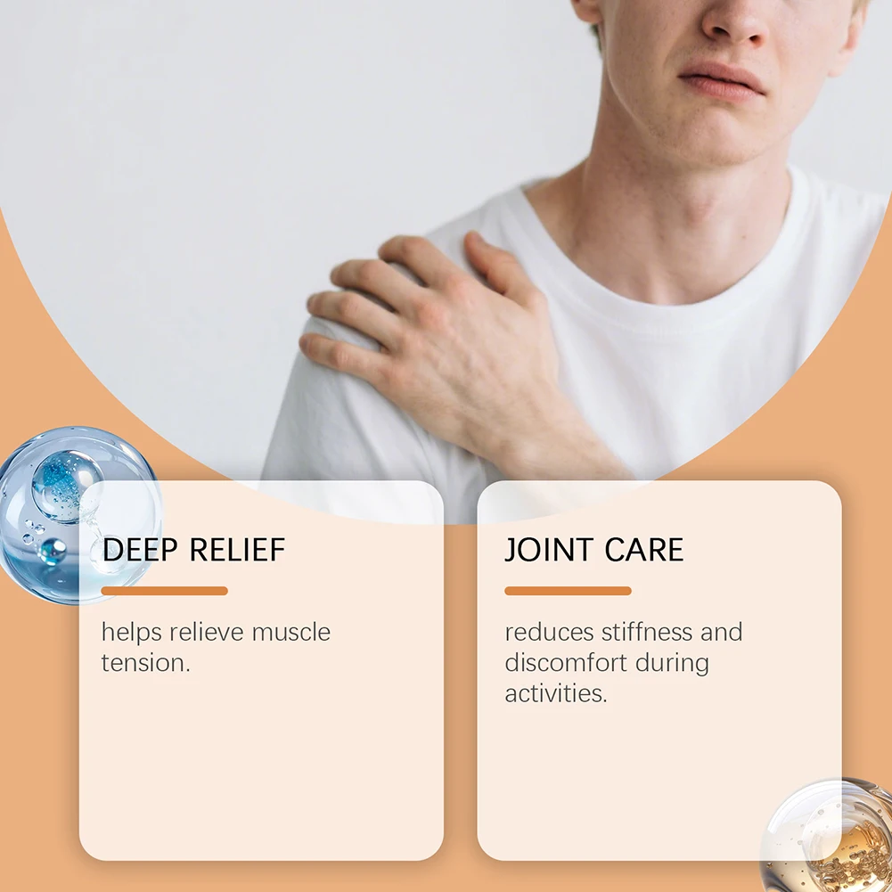Therawolf Nerven-Linderungsbalsam Tief Wirkender Schnellwirksamer Linderungsbalsam für Gelenkschmerzen Sanfte Pflege für Knie- und Schultergelenkunterstützung – Detail 7