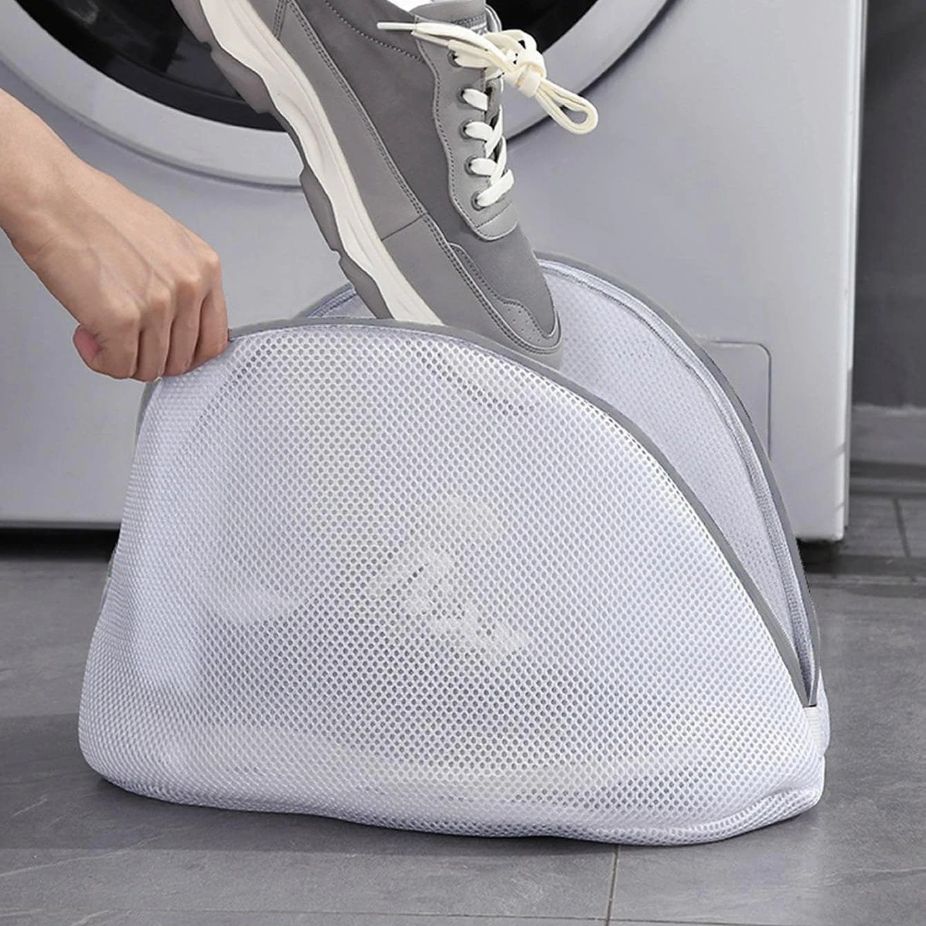 Laundry Bag 1Pc Mesh For Washing Machine Shoes Storage