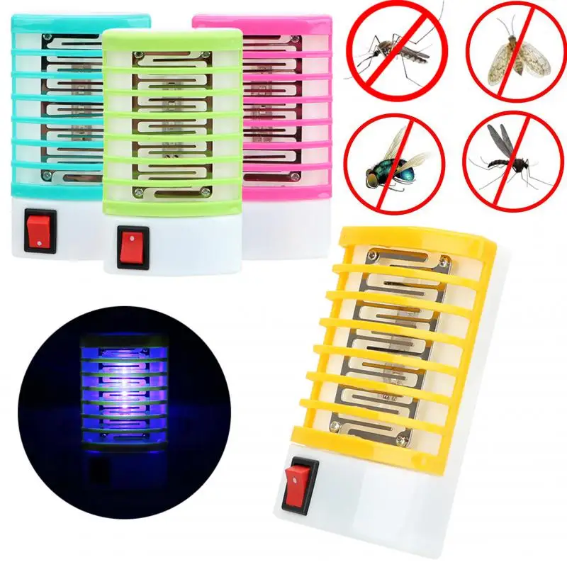 전기 모기 살충 램프 해충 퇴치 LED 트랩 벌레 UV 라이트 재퍼, 곤충 방지, 친환경 가정용, EU 미국 플러그 
