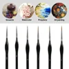 6/7Pcs Professional Sable Hair Paint Brush Set - Miniature Art Brushes for Drawing Gouache Oil Painting Brush Art Supplies 3