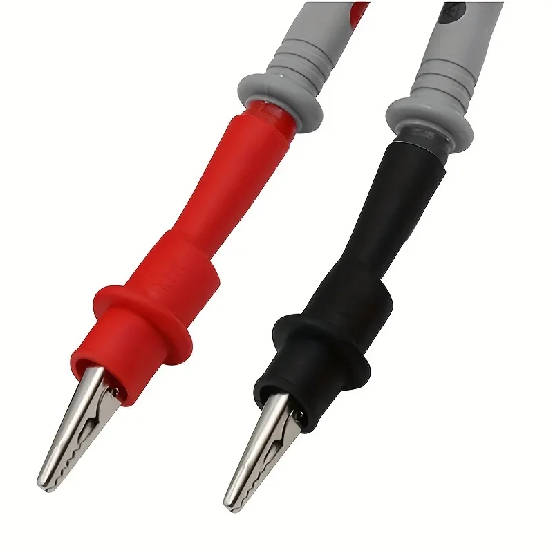 Double insulated crocodile clip 2pcs 2mm-CAT III 1000V 10A Suitable for Electrical Measurement and Maintenance
