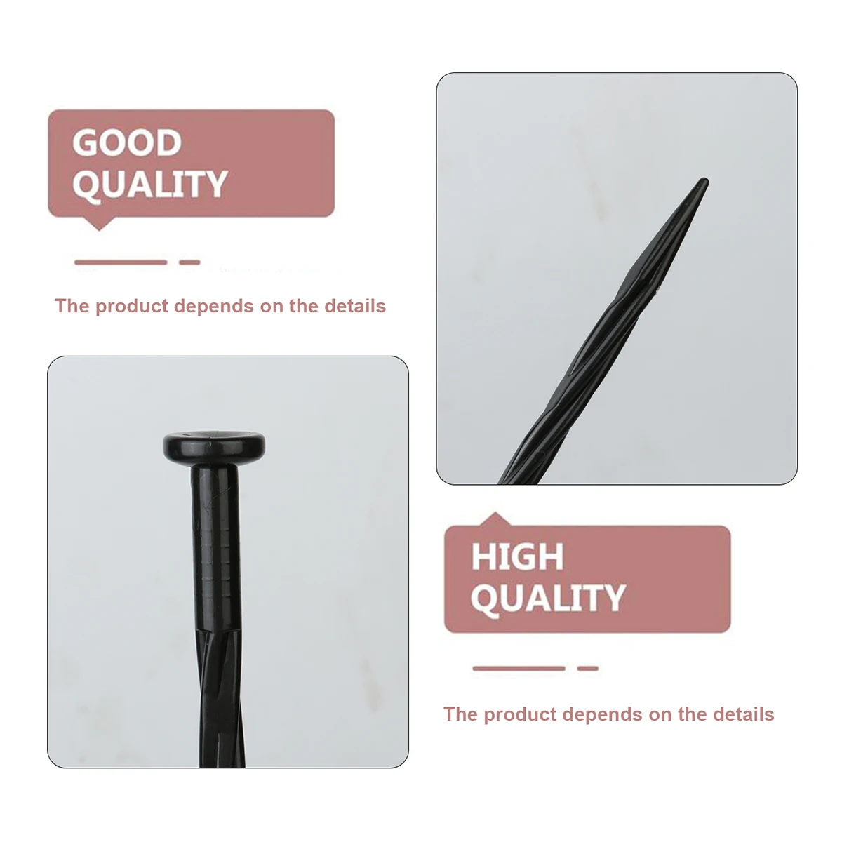 Edge Stakes Landscape Edge Nails Garden Stakes Spiral Nylon Landscape Anchors Suitable For Lawn Edges Weed Barriers Tents