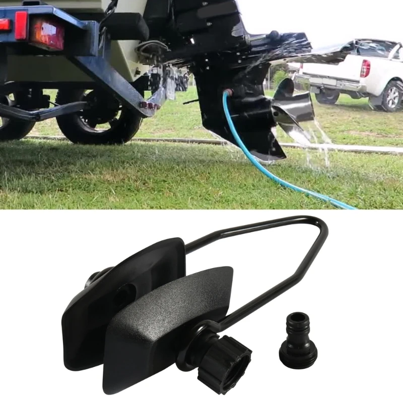 DualInputDesignBoatOutboardMotorWaterFlushEarMuffsMotor