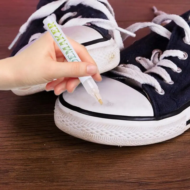 Shoe Markers For Sneakers 20g Effective Black Shoe Markers White Cleaner Professional Repairing Pen Marker Lightweight