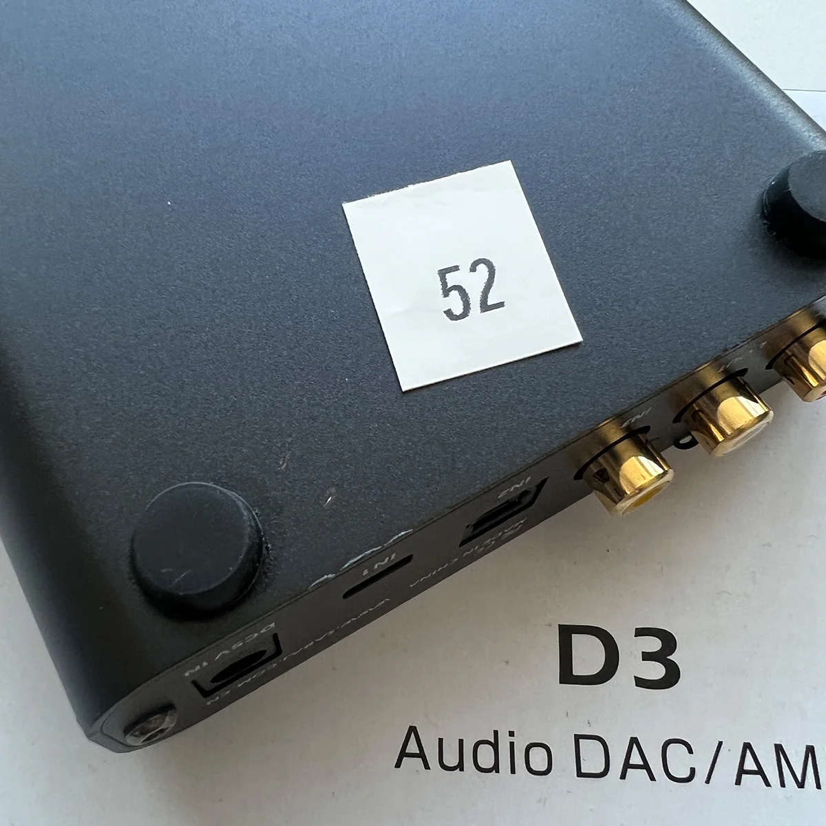 Sabaj D3 Audio Dac And Headphone Amplifier With 32bit/384khz Rca 3.5mm