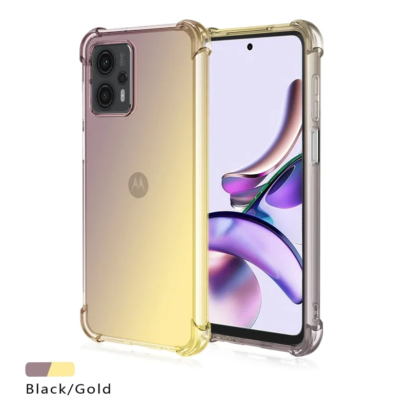 Shockproof Gradient Airbag TPU Protective Phone Case Cover