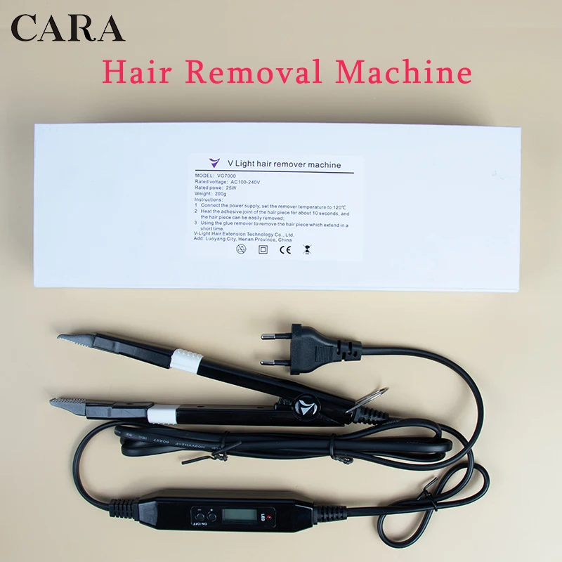 V Light Hair Extensions New Technique 2024 New Arrival Machine Kit With Glue For Salon Wholesale UV Hair Extension Tools