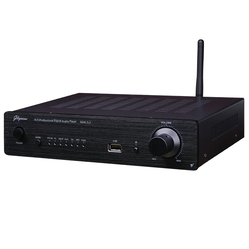Lossless Digital Audio Decoder QCC5125 Bluetooth 5.2 ESS9038Q2M DAC HIFI Audio Receiver