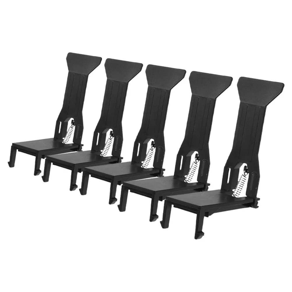 5Pcs 현금 서랍 클립 범용 스프링 클램프 홀더 머니 오거나이저 비즈니스 캐셔 박스 클립용 현금 등록기 서랍 인서트