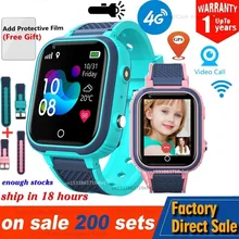 

4G Smart Watch Kids Camera GPS WIFI IP67 Waterproof Child Students Smartwatch Video Call Monitor Tracker Location Phone Watch
