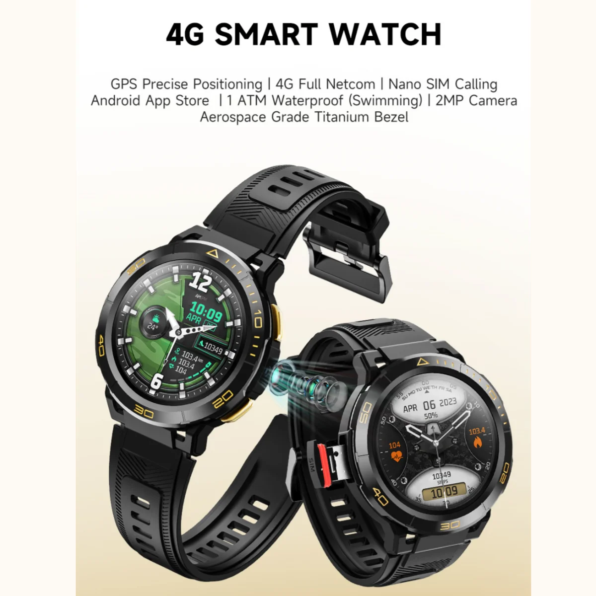 A1 Logics Sprint Apple Watch Series Stainless Steel Samsung Gear