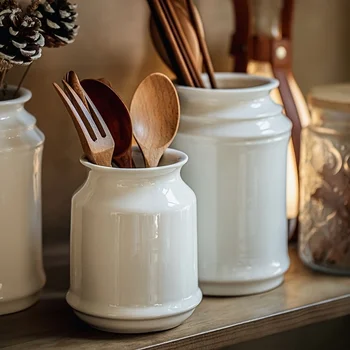 Ceramic Utensil Holder 1