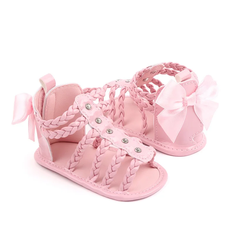 Infant Baby Girl Sandals Soft Sole Footwear for 1 Year