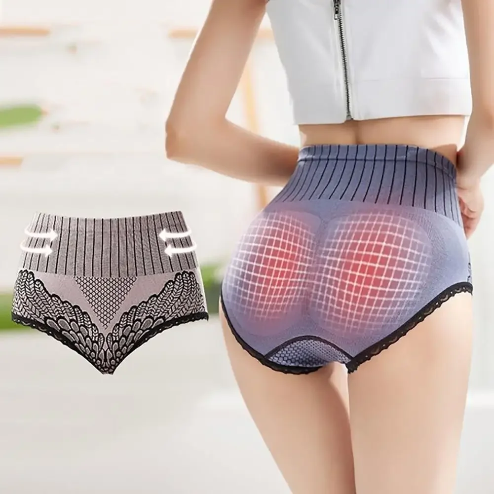 Seamless Panties Women High Waist Underwear Breathable Pant Lingerie Body Shaper