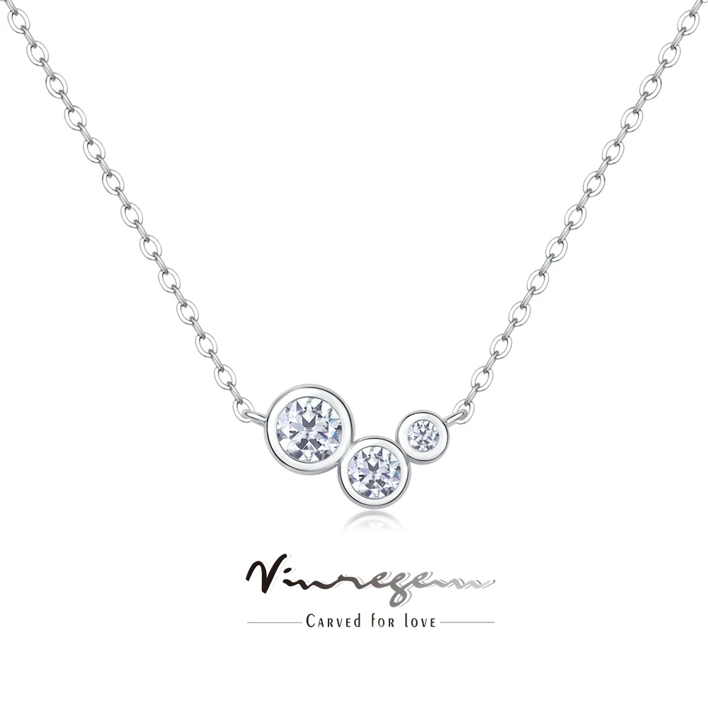 Ожерелье Vinregem женское из серебра