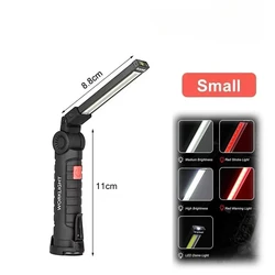 Magnetic LED Work Light with Charging Hook for Mechanics and Garage Use (Small Work Light)