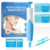 2 In1 Painless Auto Skin Tag Mole Wart Removal Kit Cleaning Tools Face Skin Care Body Wart Dot Treatments Remover Beauty Health 1
