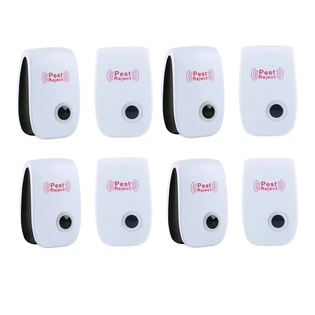 Ultrasonic Pest Repeller Plug in New 2019 Pest Repellent, Power Saving,  Home Indoor and Outdoor Use, Pest Reject 6Pack Rat Repellent, Mice  Repellent