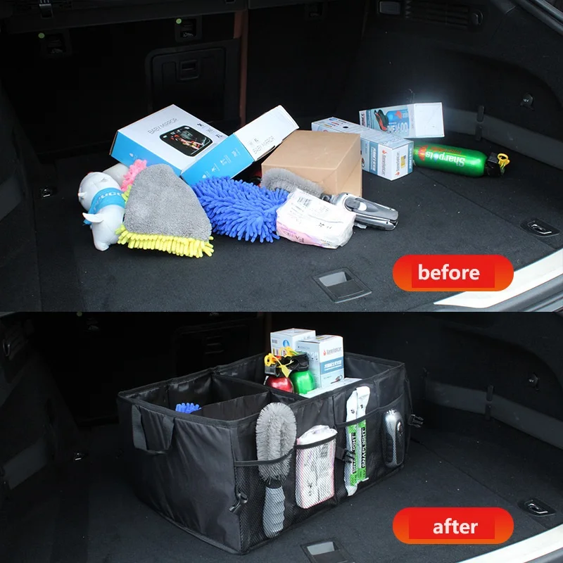 Car Backup Storage Box Folding Multi functional