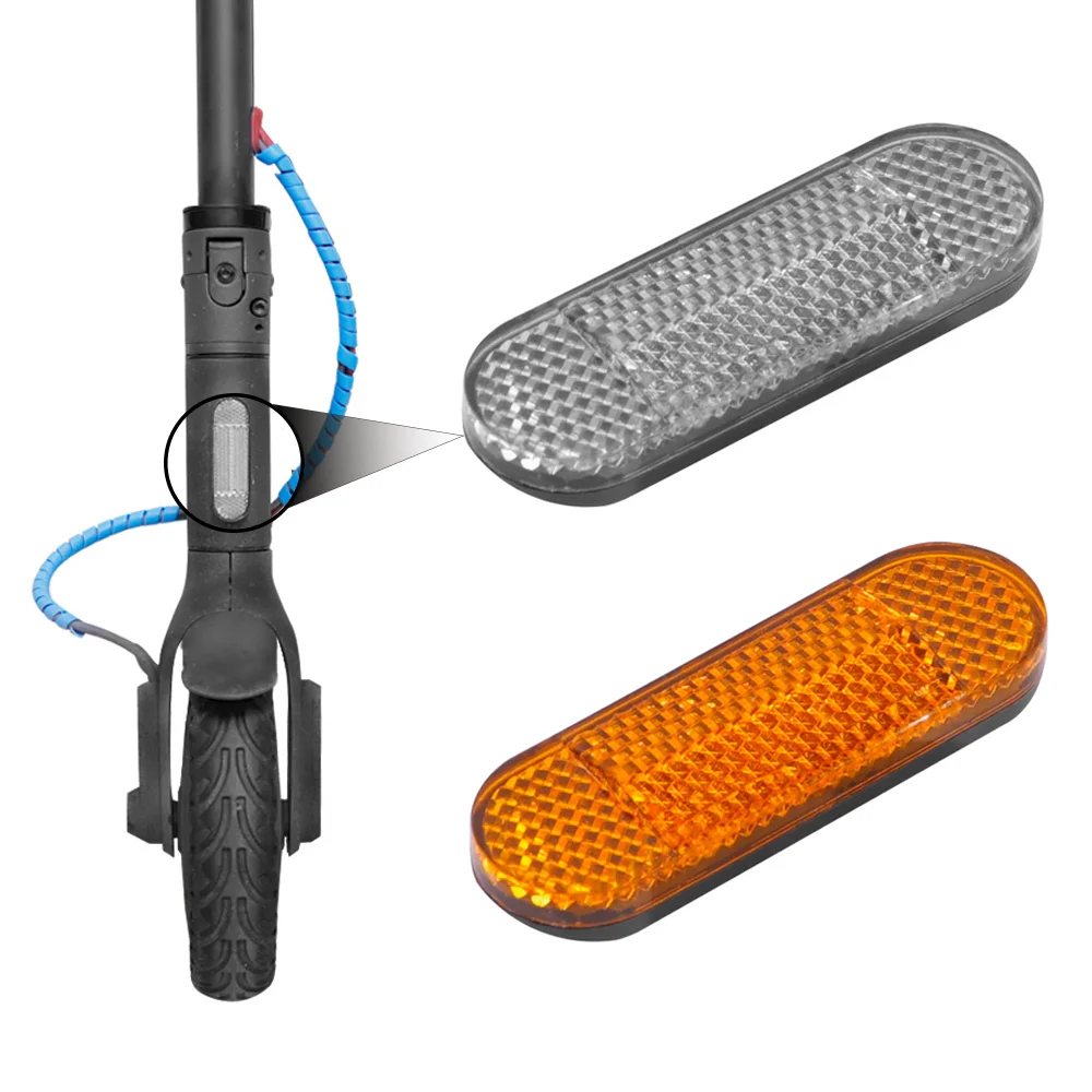 Tubo Riflettore Di Sicurezza Anteriore Night Warn Riflettente Per Xiaomi 1S Pro Pro2 M365 Scooter Elettrico Durevole Robusto Proteggi La Parte Del Gus