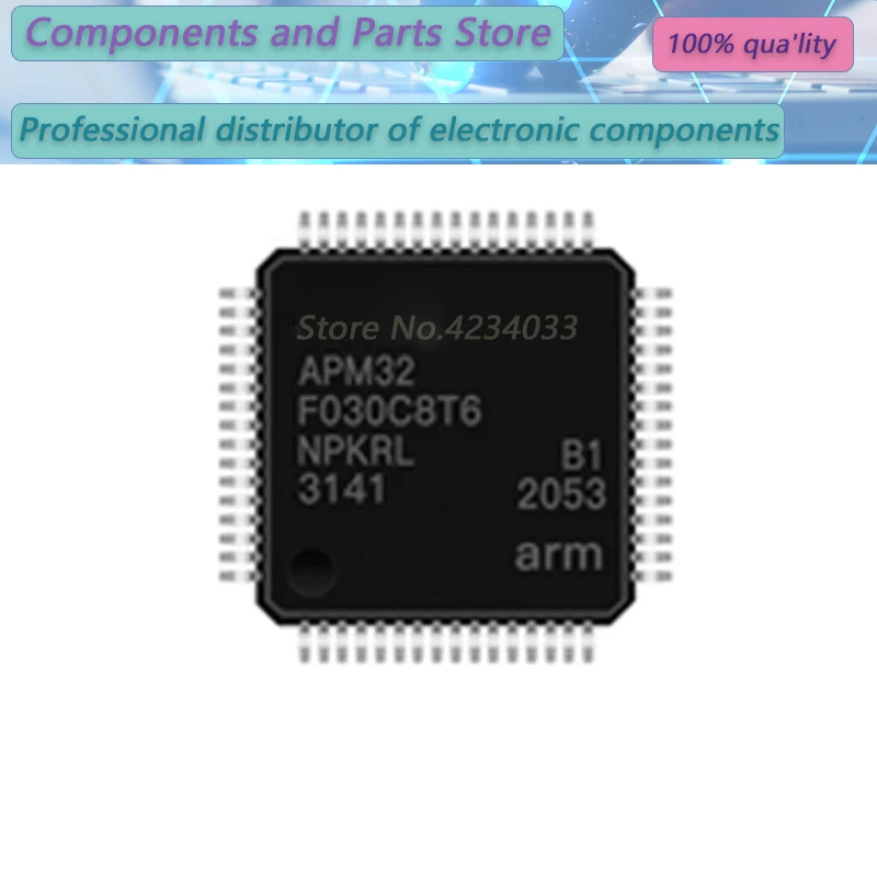 

1-10PCS APM32F030C8T6 APM32F030C8 APM32F030C QFP48 New Original Stock