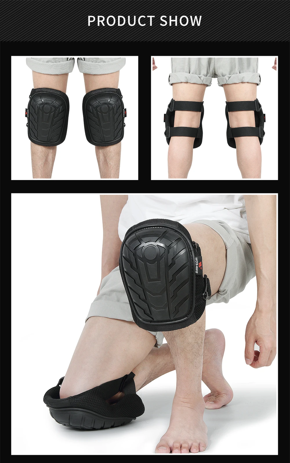  Ƽ  е     Ʈ   WOSAWE Professional Knee pad     Ŭ