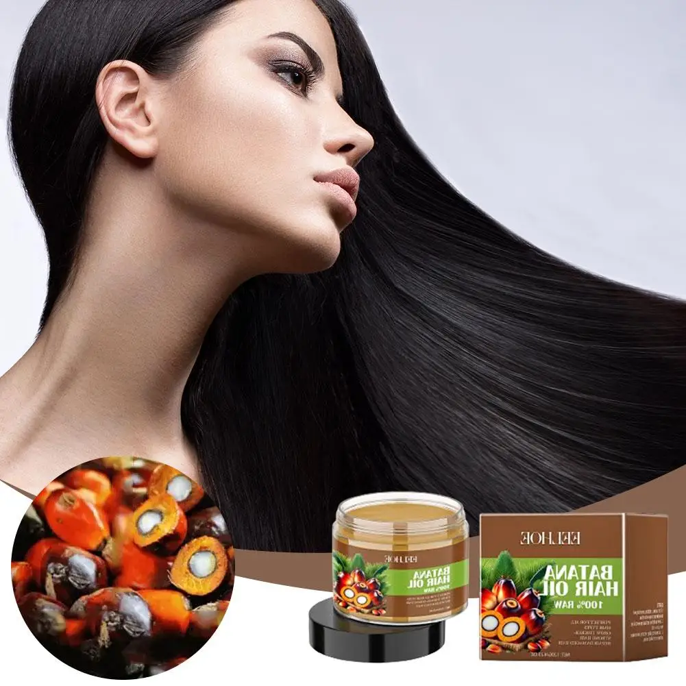 

Natural Pure Batana Oil For Hair Care Batana Oil Butter Hair Mask From Honduras Hair Loss Care For Men Women X7G1